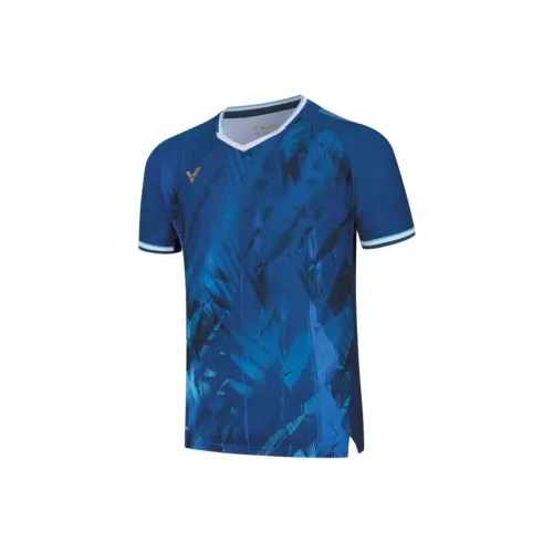 Victor Galaxy Синий Унисекс T-рубашка