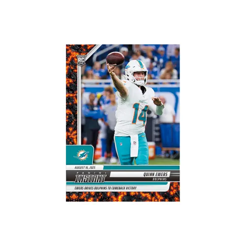 Панини 2025 Футбол Регби NFL Инстант Куин Юлс Магма Спортивные Карты 1 Упаковка