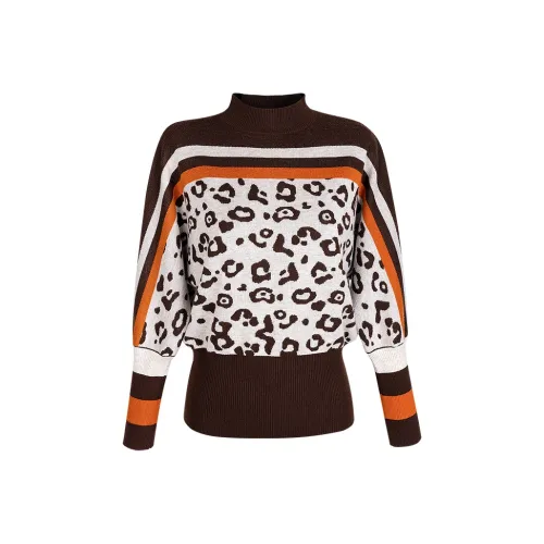 Tang Xi Овечья шерсть Трикотажная ткань Базовый слой Женские