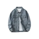 [Обновленная ткань стиль] Синий Серый