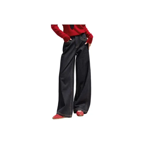 XWI Цвет удержания Темно-синий Женские Джинсы