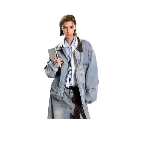 AMBER LIGHT Джинсовая куртка унисекс