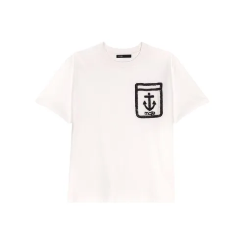 Maje Белые Женские T-рубашки