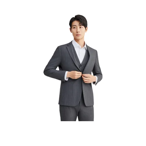 SUNDANCE Серый Мужской Деловой костюм