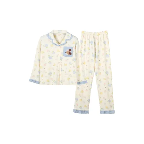 Qiao Ni Tong Пижамный комплект для женщин