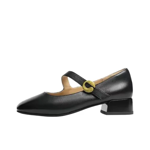 Wuji Универсальная обувь без подкладки с квадратным носком женская