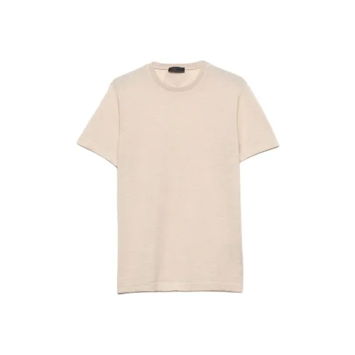 PRADA Песочный Мужской T-рубашки