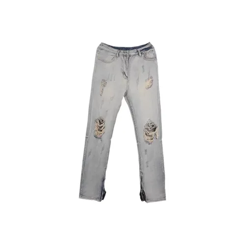 REBIRTHRABBIT Изображение Цвет Унисекс Джинсы