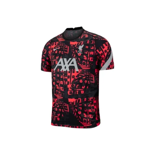 Nike Clothing Черный Красный Мужская Футболка