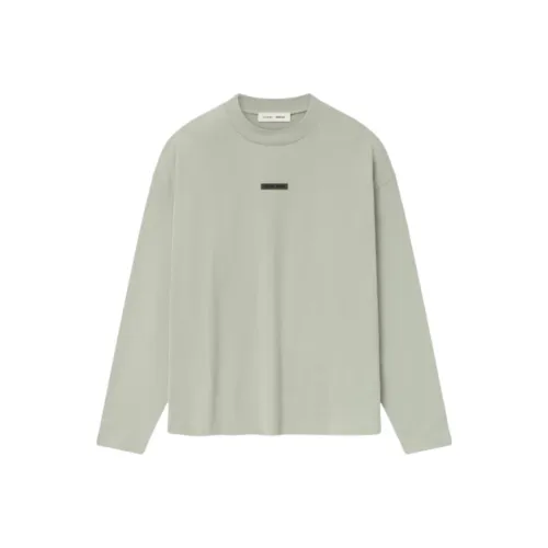 Fear Of God Essentials SS25 Classic Fit LS Tee Abbey Stone T-Shirt Men's