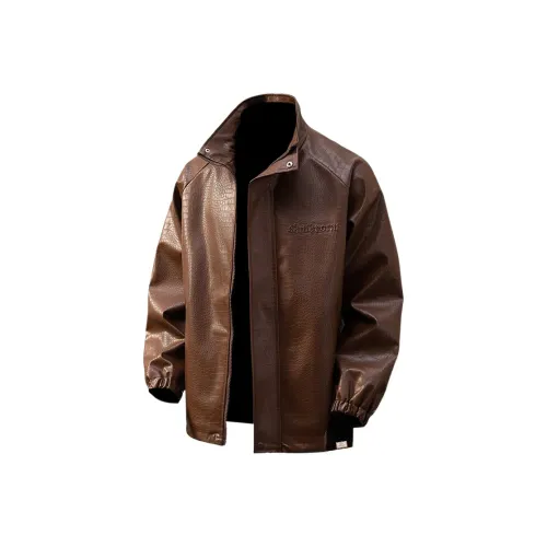 Nordic Raiders Кожа Куртка Унисекс