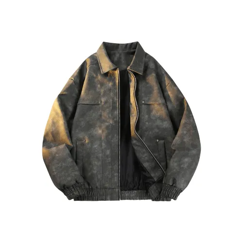 PAINT STAIN Кожа Куртка Унисекс