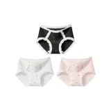 Чёрный + Натуральный Белый + Светло-Розовый