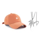 Оранжево-красный + Кленовый Ожерелье