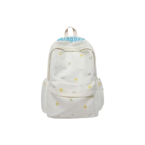 Single Warehouse Нейлон Рюкзак Стандартный Женские Белый Розовый Желтый Синий Зеленый