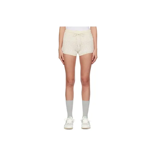 AMIRI Экрю Женские Повседневные Шорты