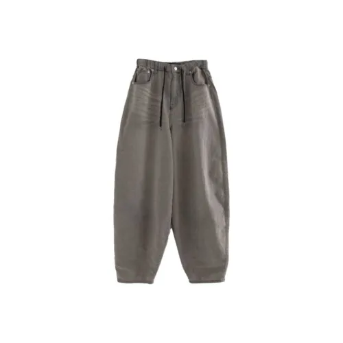 LOWEAR String Maxi Ballon Denim Pants Jeans Women's