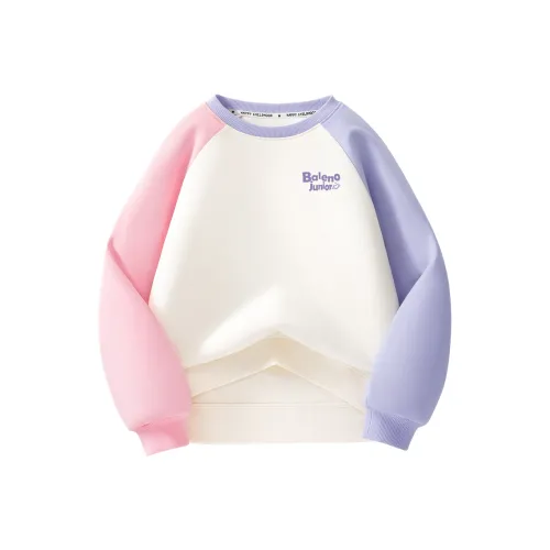 BALENO JUNIOR Бежевый Розовый и Фиолетовый Детские Свитшоты