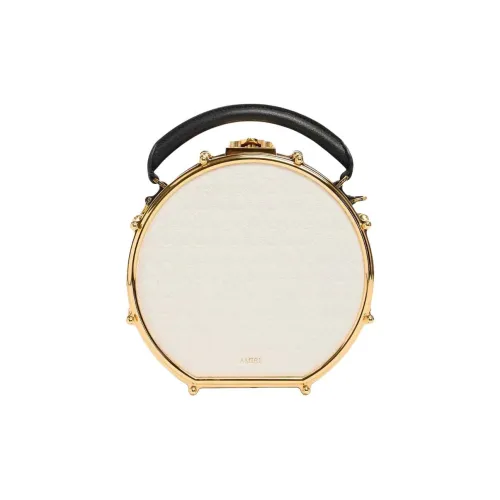 AMIRI Телячья кожа Сумка Женская Экрю