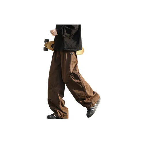 PWUE Унисекс Повседневные Брюки