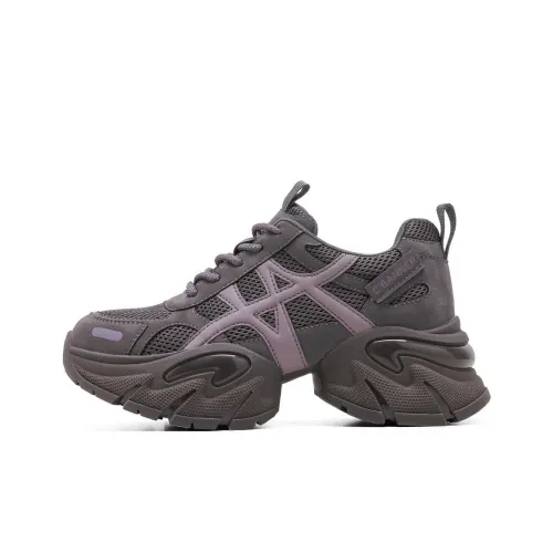 C°BANNER Амортизация Легкий Дышащий Низкий Топ Кроссовки с Толстой Подошвой Женские