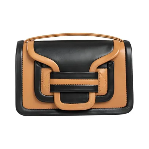 Pierre Hardy Кожа Сумка Клатч Женская Коричневая и Черная