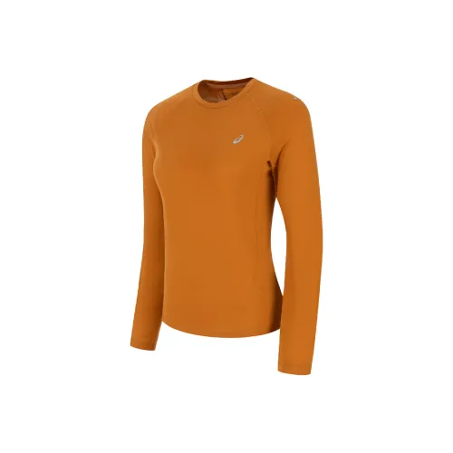 Asics Имбирно-желтый Женские Свитеры