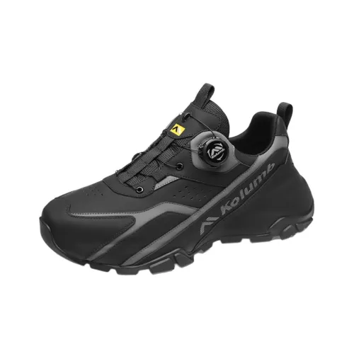 KOLUMB Легкий визуально увеличивает рост Низкий топ Толстая подошва Мужские кроссовки