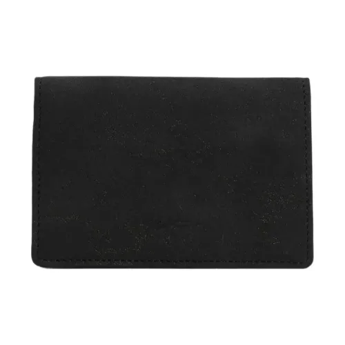 Yohji Yamamoto Замша Телья Кошелек Мужской Черный