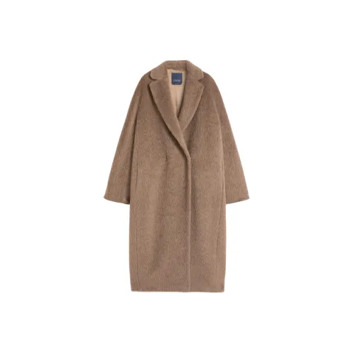 'S MAX MARA Коричневый Женский Пальто