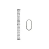 [Звездный Розовый + Серебряный Чехол Ромб]