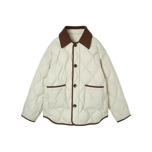 OYANXI Зеленый Женский Пуховик