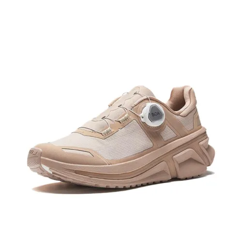 ANTA Champion Honor 3 Беговые кроссовки Низкий топ Хаки-серый цвет Женский