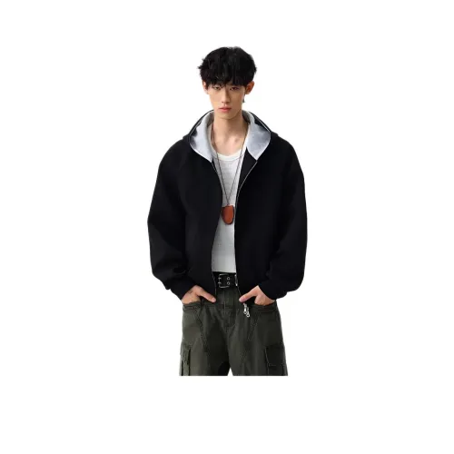 TONYBEAR Модный бренд Тяжелый Цветовой блок Пара Толстовка Куртка Мужская