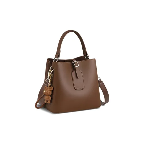 MILLIE'S Сумка через плечо из коровьей кожи сумка обычная женская кофейного цвета