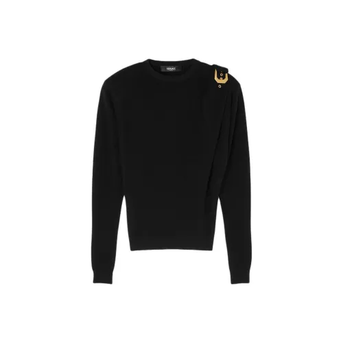 VERSACE Черные Женские Свитера