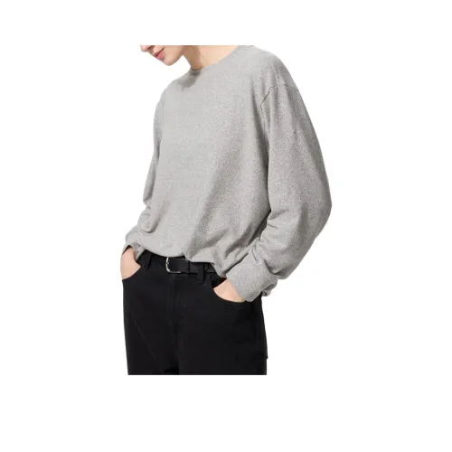 UNIQLO Серые Женские T-рубашки