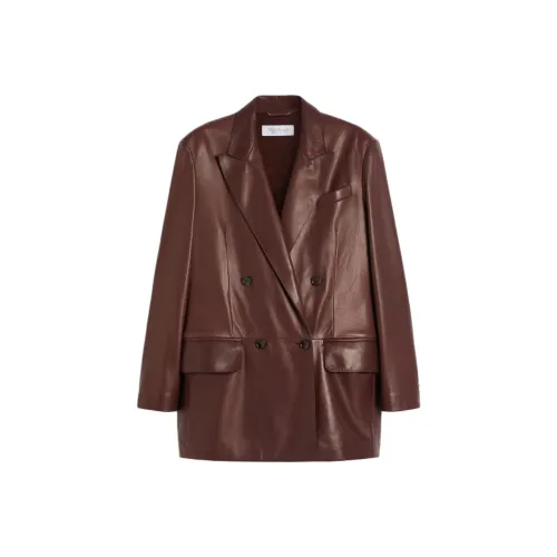 MaxMara DUSE кожаная куртка женская