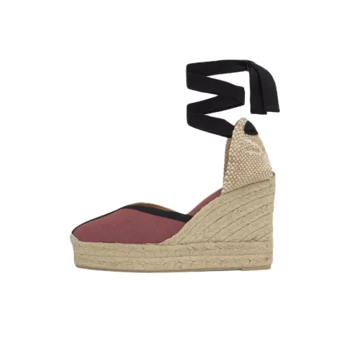 Castañer CARMEN CSC Клиновидный каблук Высокие каблуки 11 см Женские Бургунди