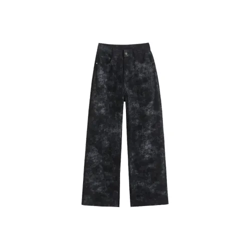 Incolore Черные Женские Повседневные Брюки