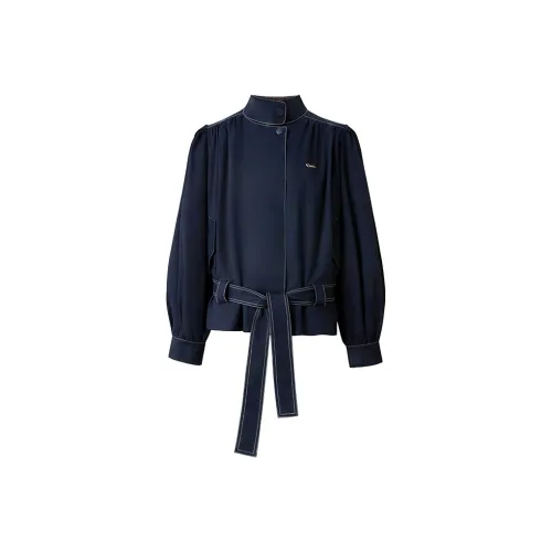 UENA Темно-синие в наличии Женские куртки