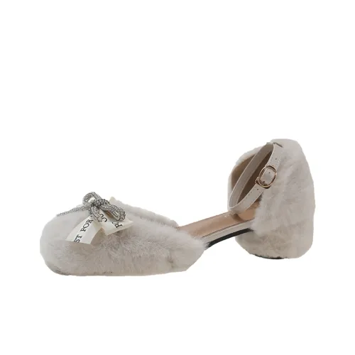 Aimilian Грубый каблук Туфли Мэри Джейн Женские