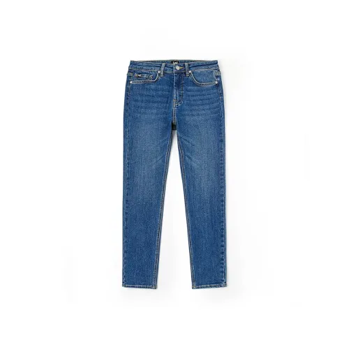 Lee Medium Blue Women's Jeans Ли Мидни Блу Женский Джинсы