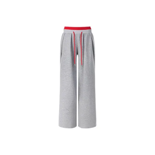 HYTE MOLY Серый Красный Многоцветный Женские Повседневные Штаны