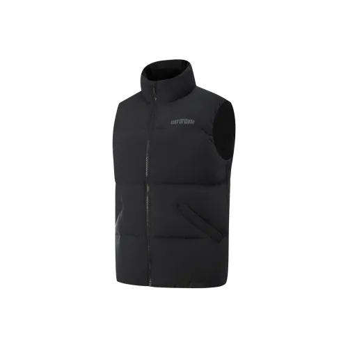 Подкладка Черный Мужской Пуховый жилет