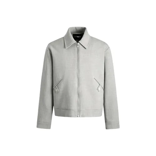 PEA Серый Унисекс Куртки