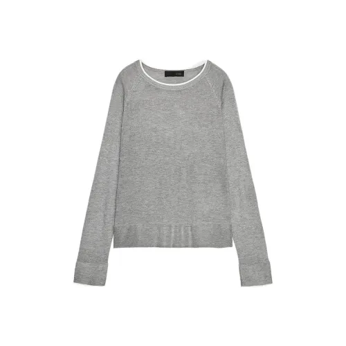 ZARA Зебра с принтом серый женский трикотаж