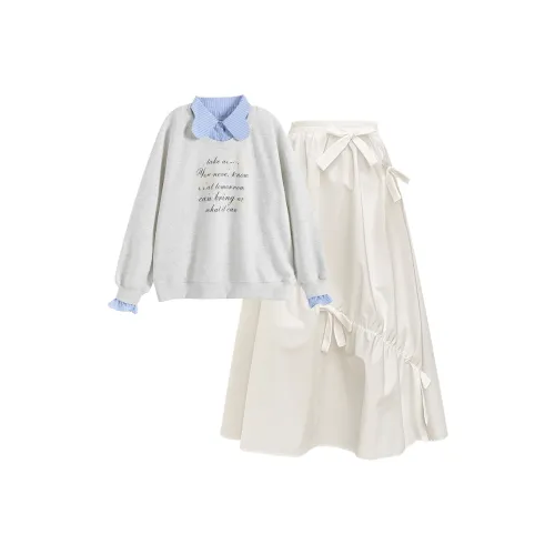 Комплект с юбкой Cotton Shopping для женщин