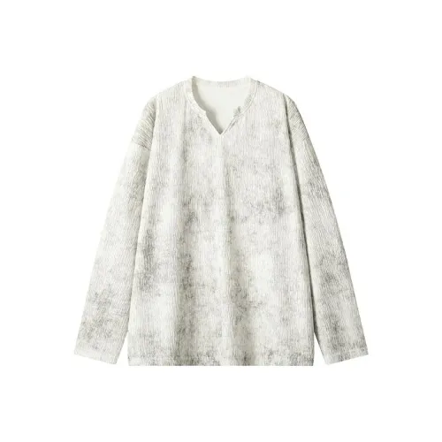 HKRXEC Длинный рукав Т-рубашка Мужская