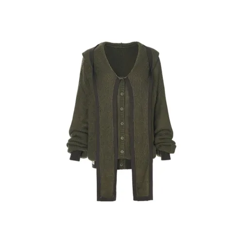 HYTE MOLY Зеленые Женские Рубашки